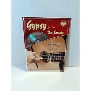 Gypsy Guitar The Secrets Volume 1 Book & CD by Denis Roux   Very Good Condition